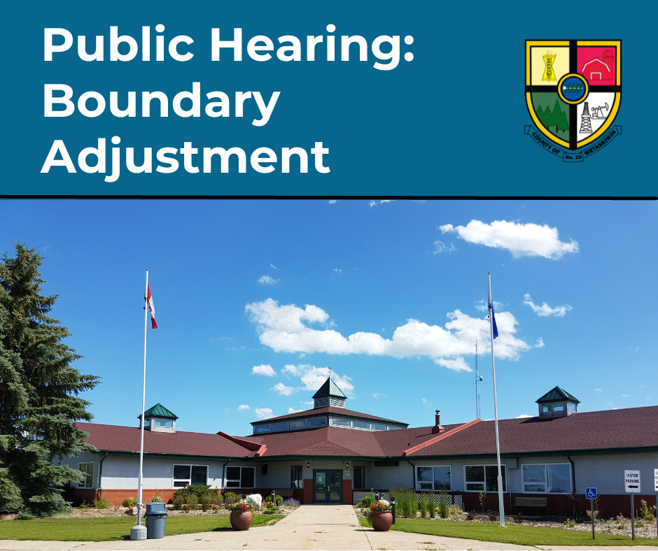 Public Hearing boundary adjustment