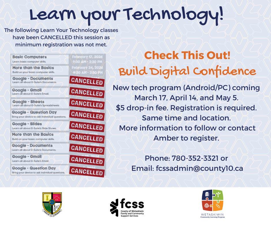 Copy of Learn your Technology -  Mulhurst  FallWinter 2026 (Facebook Post) (2)