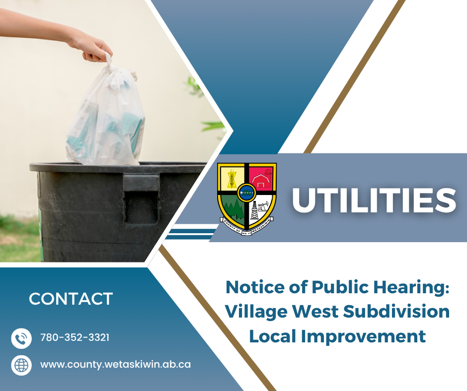 Notice of Public Hearing Village West