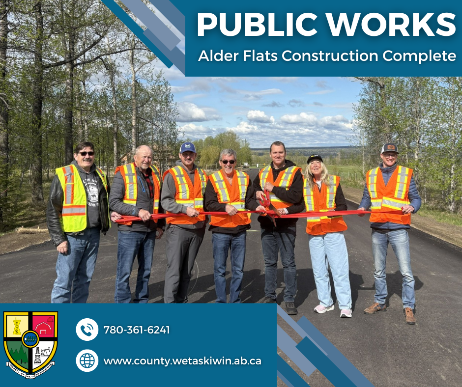 Image of Alder Flats Construction Complete News Flash