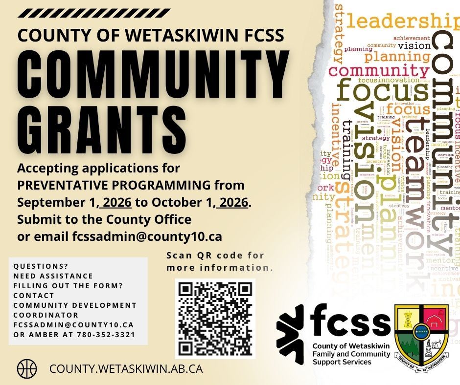 FALL FCSS Grant Apps 