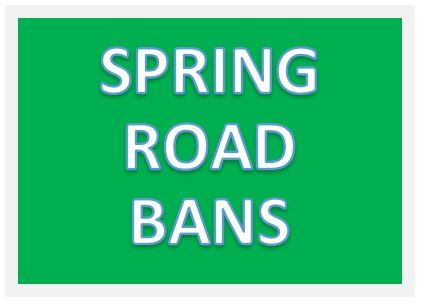 road bans