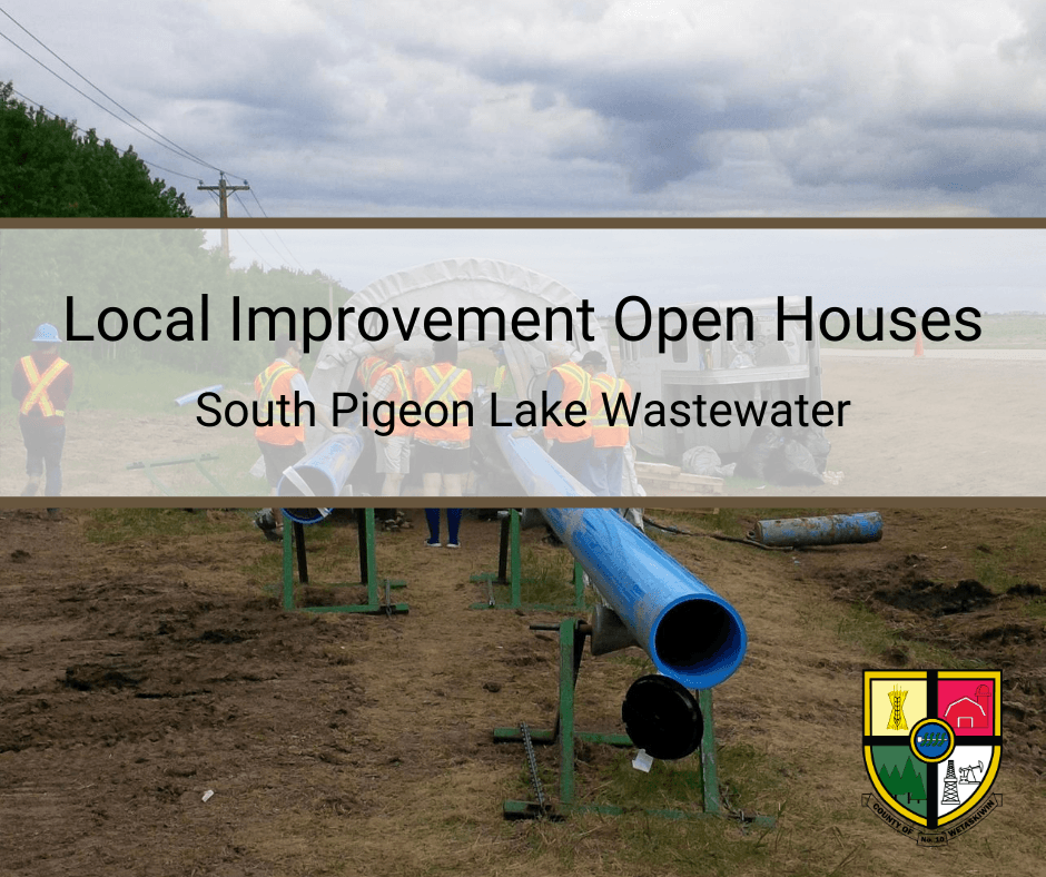Local Improvement South Pigeon Lake Wasterwater