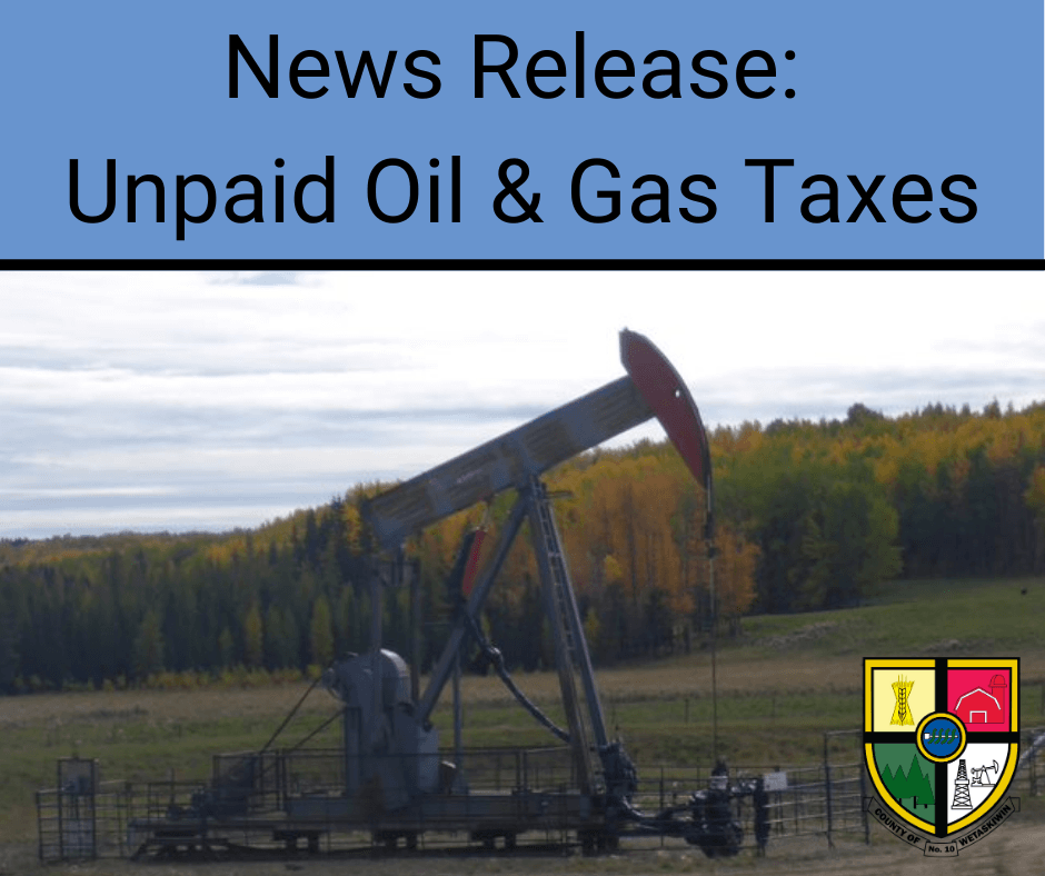 News Release_ unpaid oil gas