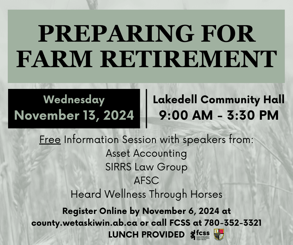 Preparing for Farm Retirement