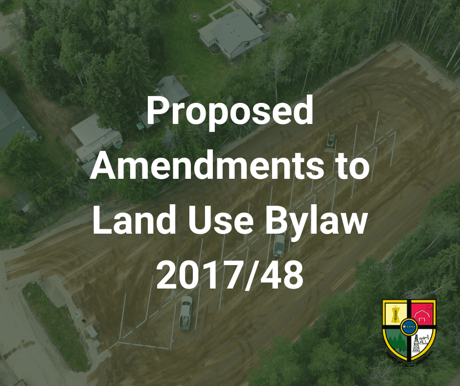 Proposed Amendments to Land Use Bylaw 201748