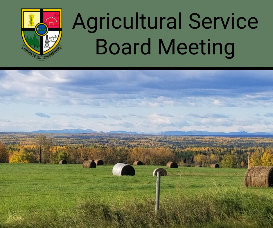 Agricultural Service Board Meeting