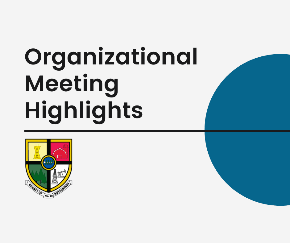 Organizational Meeting Highlights