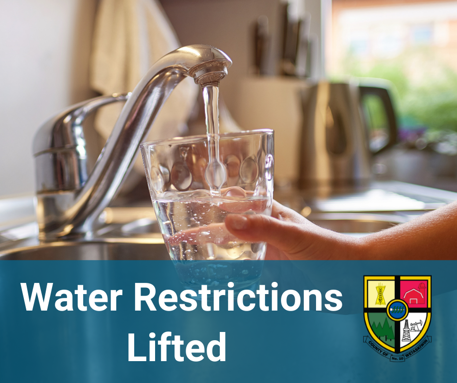 Water Restrictions Lifted