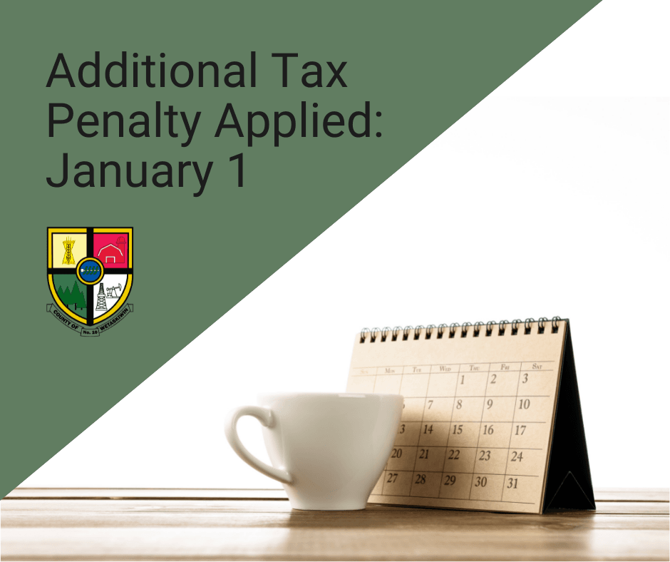 Additional tax penalty applied January 1