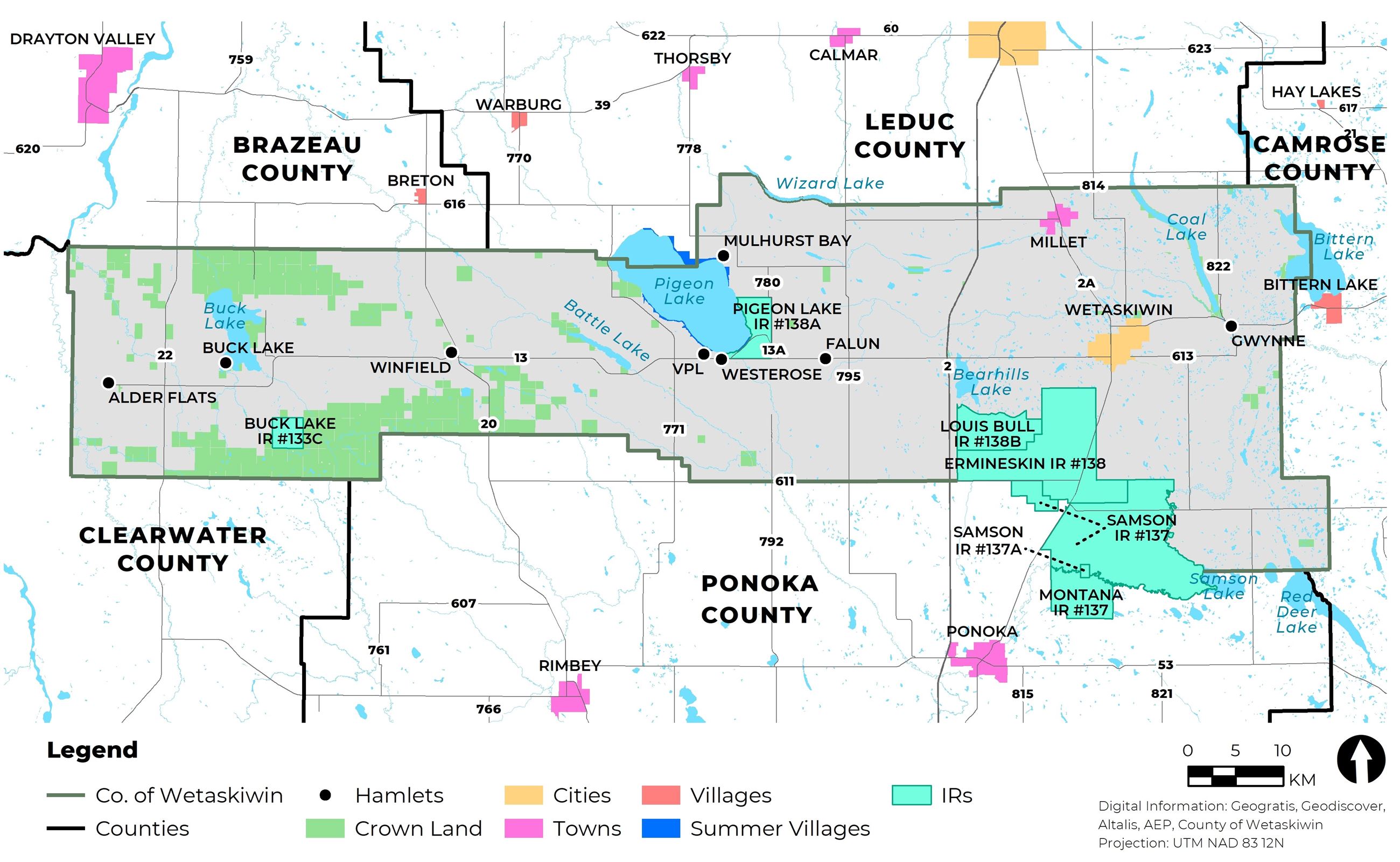 County Of Wetaskiwin Map Municipal Development Plan Review | Wetaskiwin County, Ab - Official Website