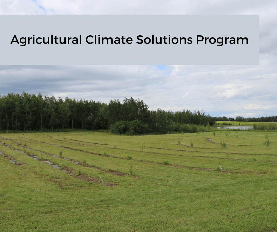 Agricultural Climate Solutions Program