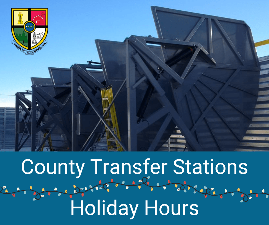 County Transfer Stations - Holiday Hours