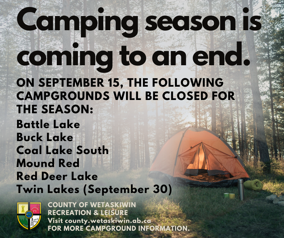 Campgrounds Closing for the Season