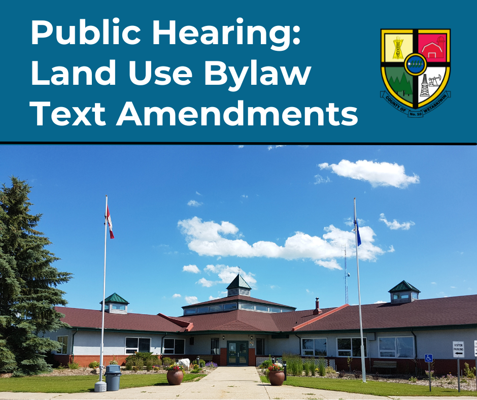 Public Hearing LUB amendment