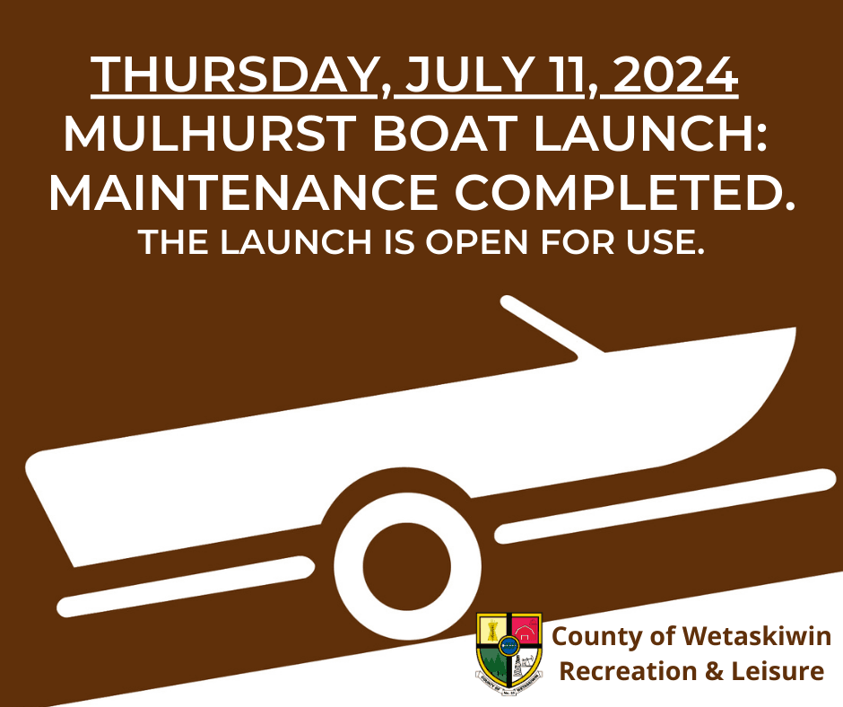 Mulhurst Boat Launch maintenance completed