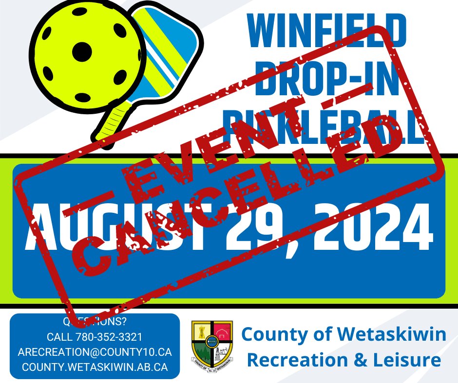 Pickleball Cancelled