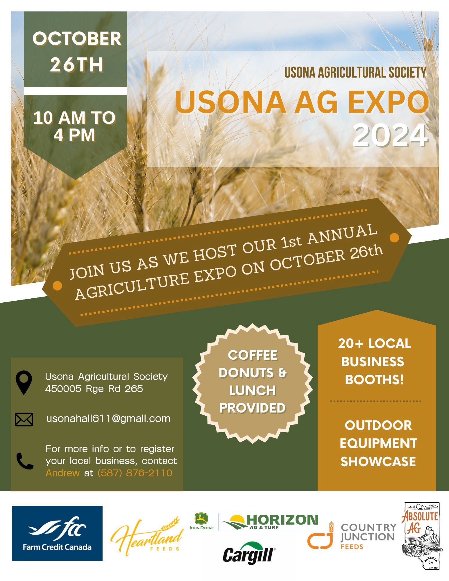 Usona Ag Expo Poster